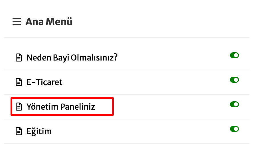 2 silmek istediğiniz sayfaya gidin