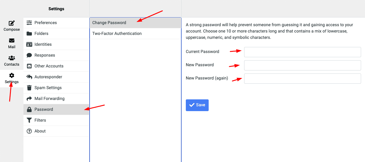 Parola Değiştirme