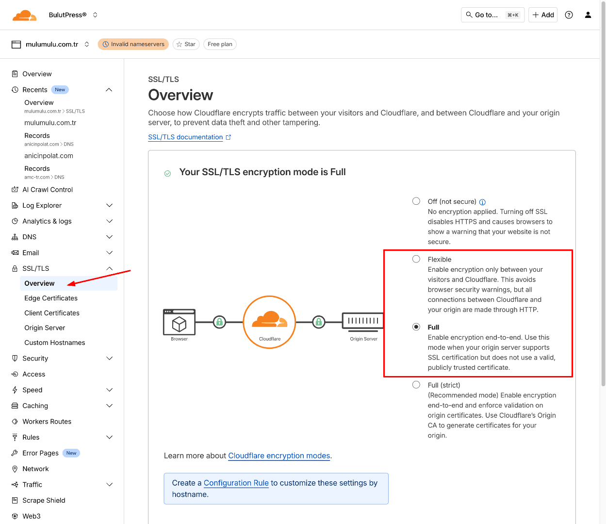 Ssl Ayarını Yapın