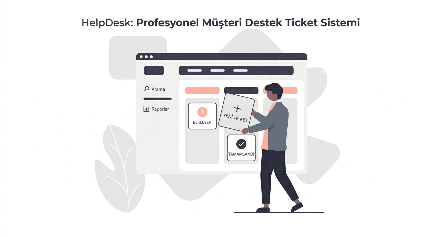 helpdesk müşteri destek sistemi tanıtımı