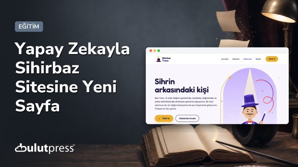 siteye sayfa ekleme