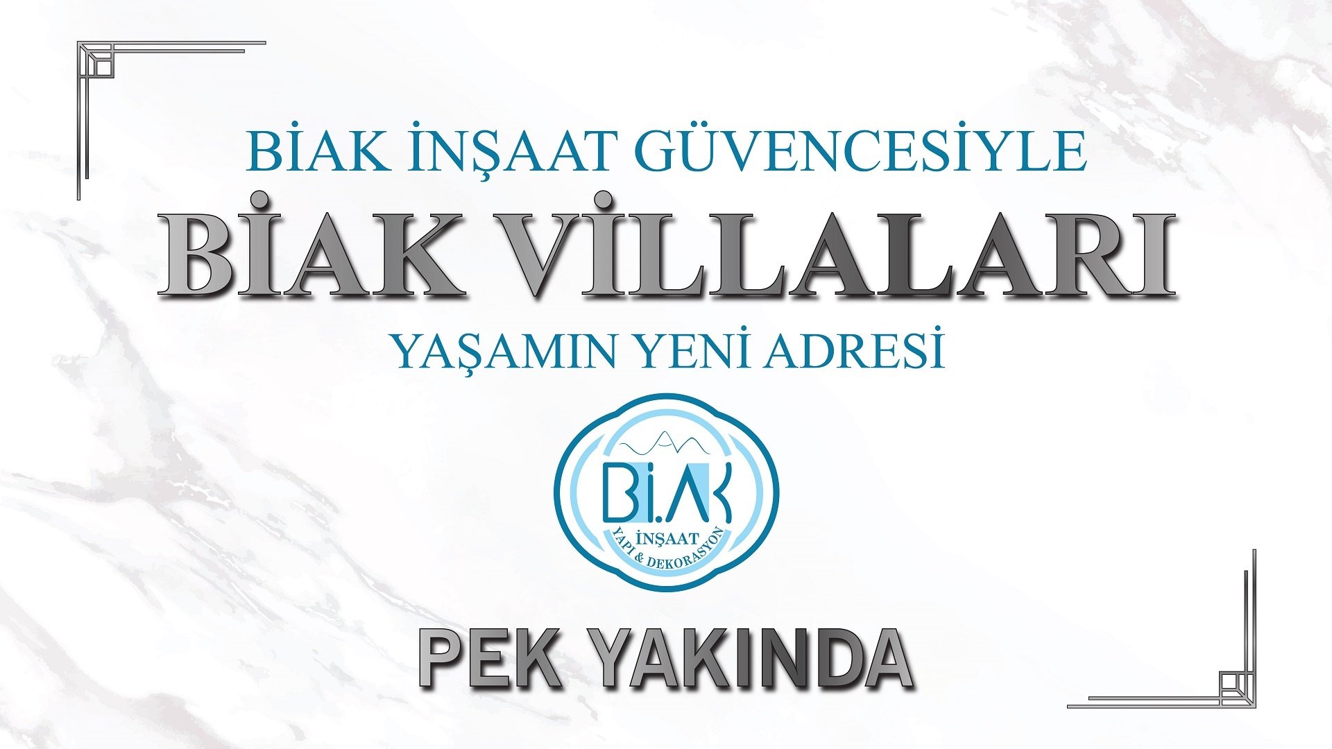 Biak Villaları Pek Yakında