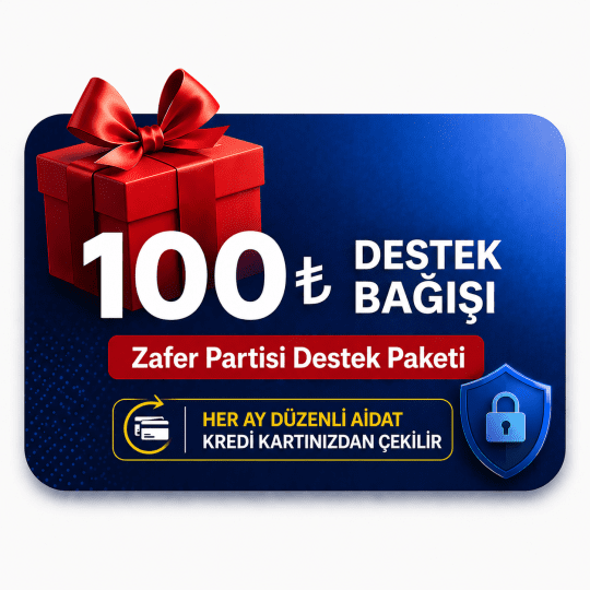 Aylık 100₺ Destek Bağışı