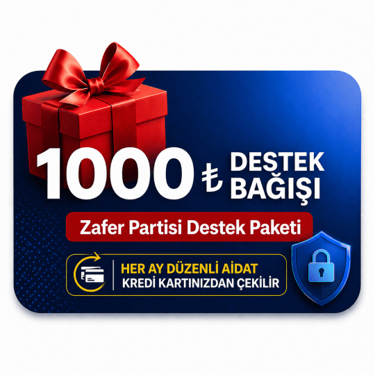 Aylık 1000₺ Destek Bağışı