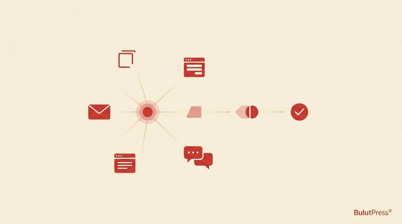 Minimalist Illustration Of Your Digital Ticket System