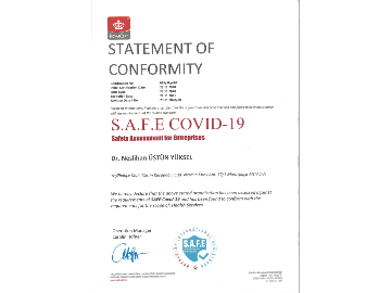 Safe Covid-19 Belgesi