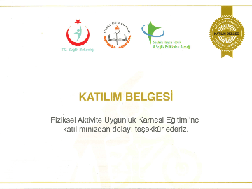 Fiziksel Aktivite Uygunluk