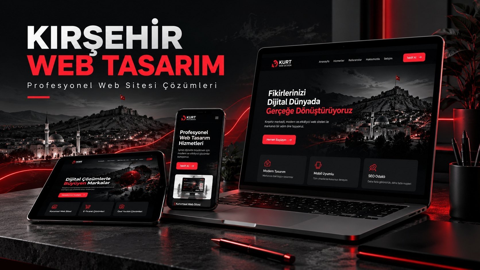 Kırşehir Web Tasarım - Profesyonel Web Sitesi Çözümleri