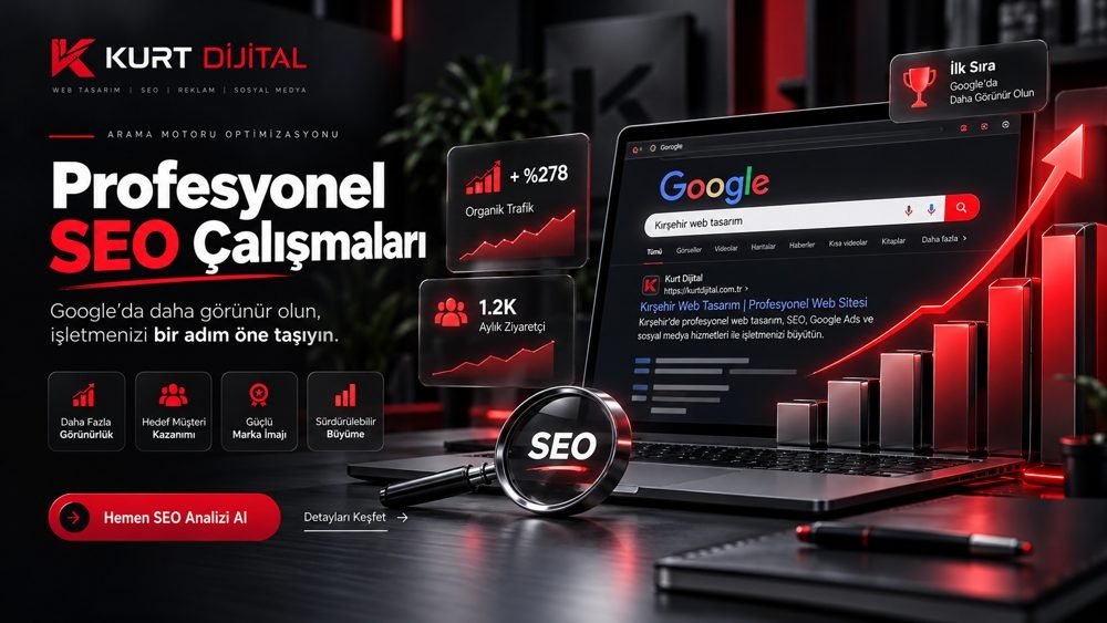 Profesyonel SEO Çalışmaları - Kurt Dijital Profesyonel SEO Çalışmaları - Kurt Dijital