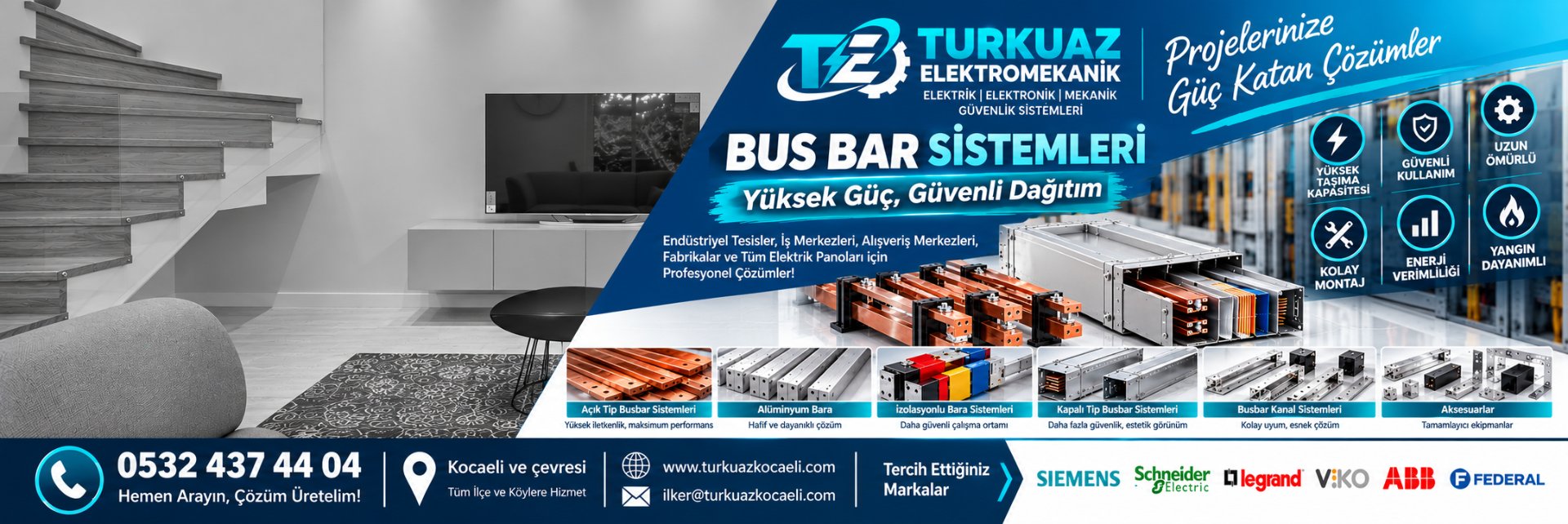 Turkuaz Busbar Sistemleri Reklamı