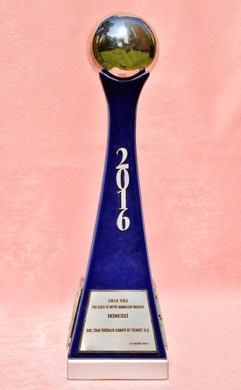 2015 Export Second Place Award