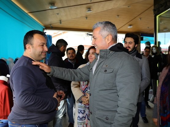 BAŞKAN SÖZEN SEÇİM STARTINI EVRENSEKİ’DEN VERDİ