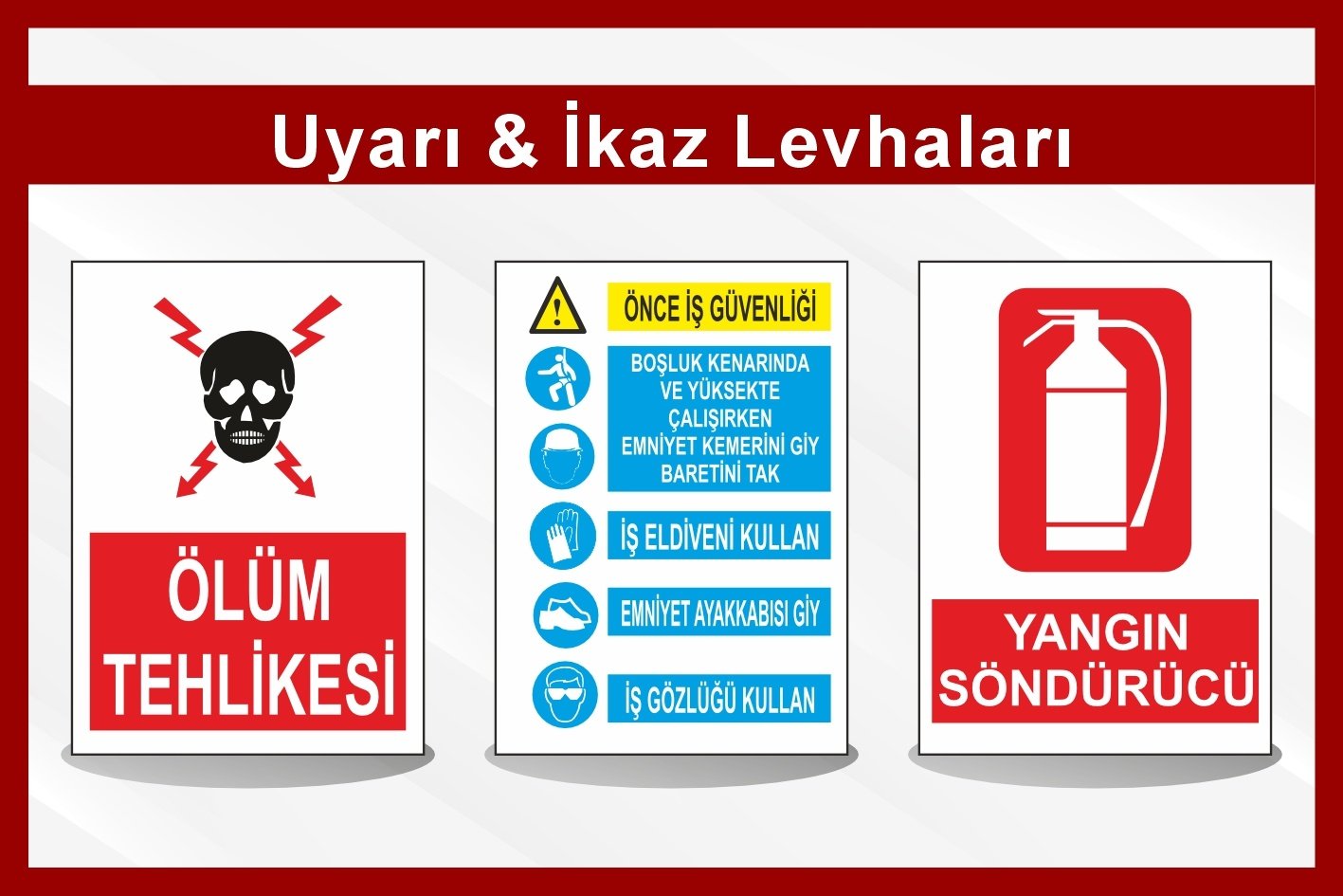 Uyarı Ve Ikaz Levhaları Ana Görsel