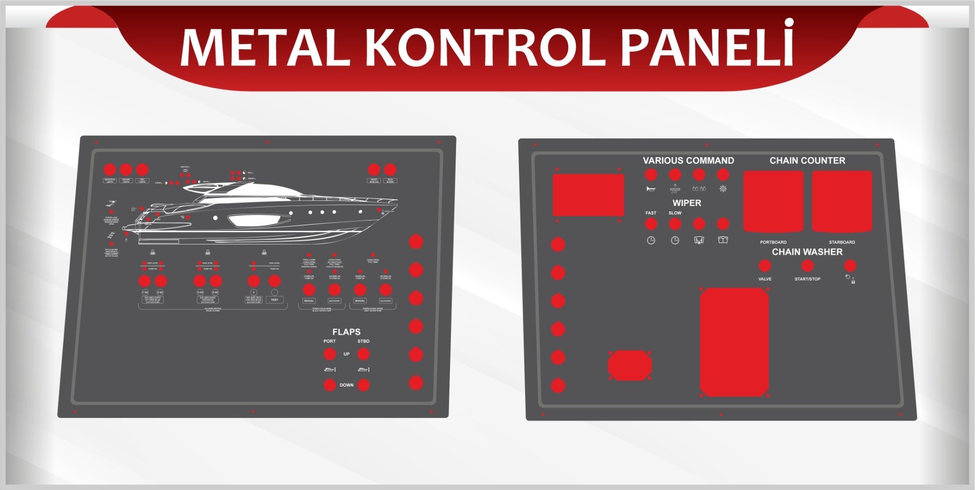 Metal Kontrol Paneli
