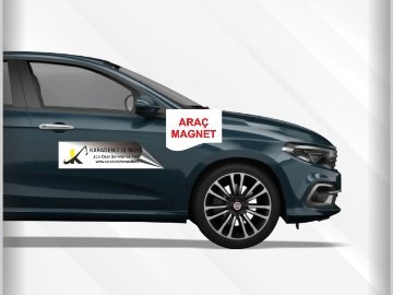 İZMİR Araç Magnet Baskı