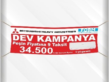 kampanya pankartı