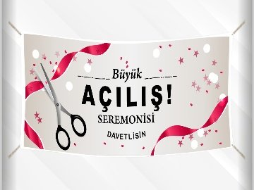 açılış pankart