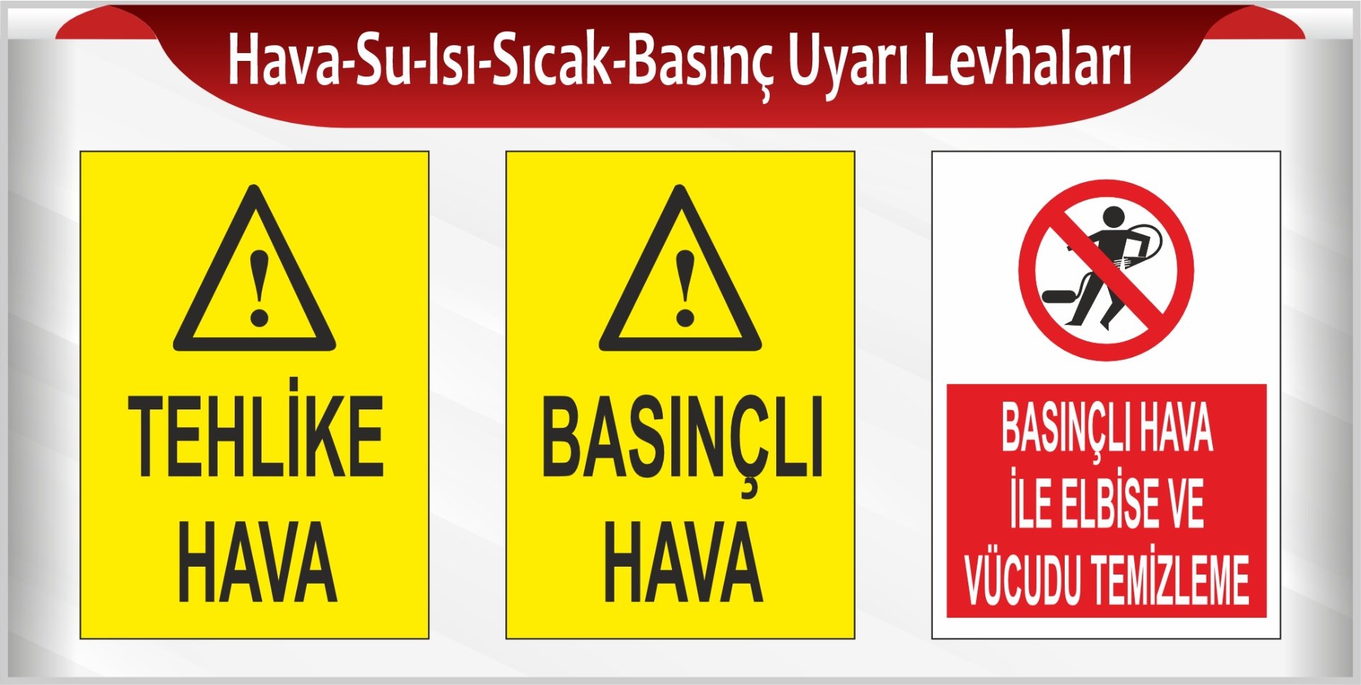 Su Isı Basıç Uyarı