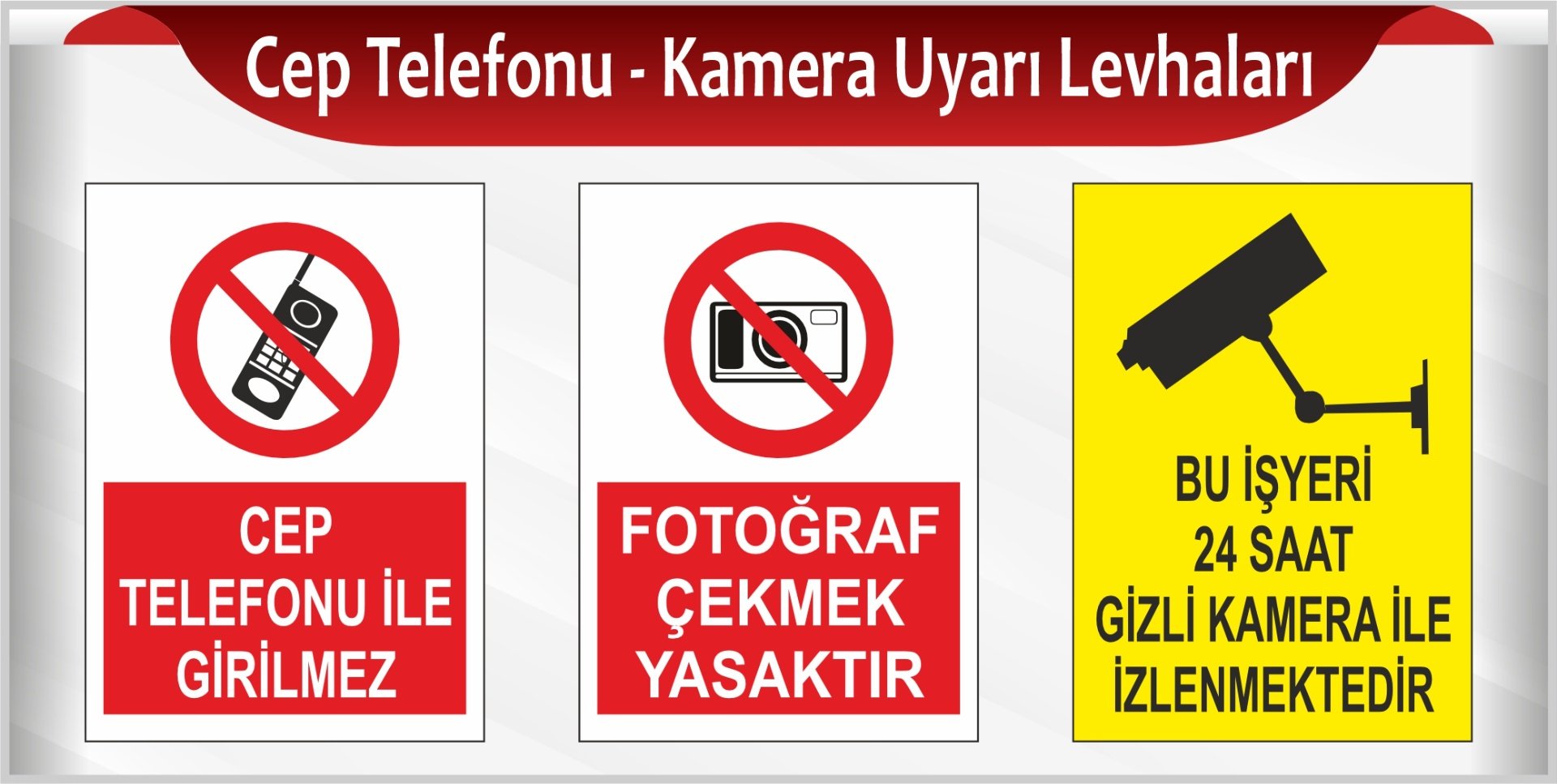 Telefon Kamera Uyarı