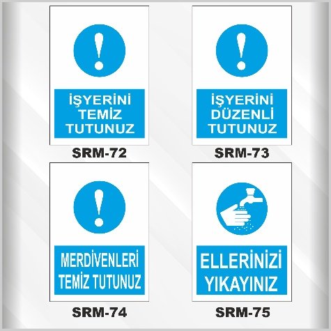 Temizlik Düzen Wc Uyarı 1
