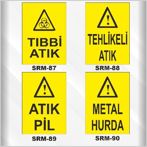Tehlikeli Atık Uyarı 1