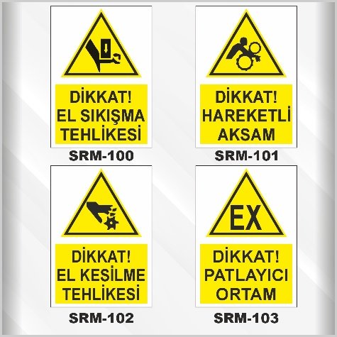 Genel Uyarı Levhaları 1