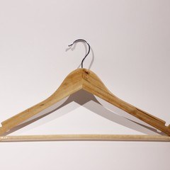 011-Ahşap eko askı