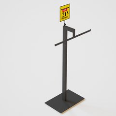 SAÇ TABANLI SABİT ASKILIK SİYAH