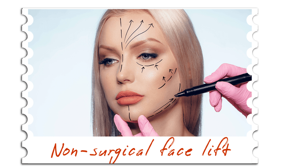 Non-surgical face lift