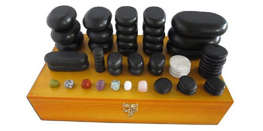 Karat Taş Masaj Seti - Spa Volkanik Taş Seti