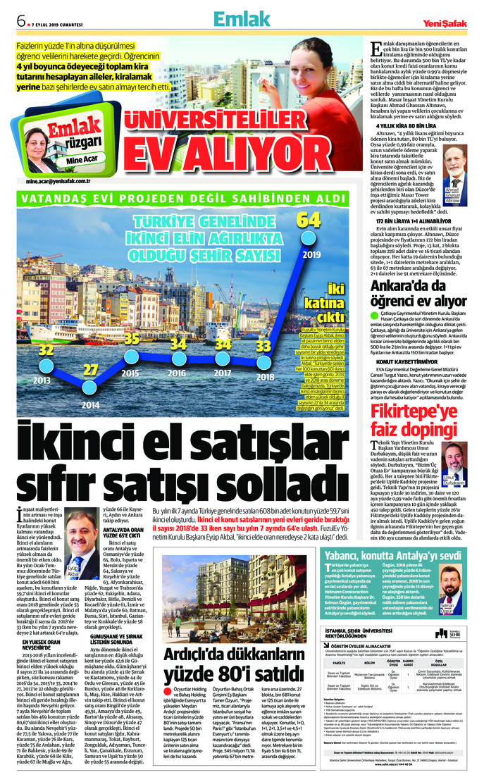 07 EYLÜL - Yeni Şafak Gazetesi - HELMANN