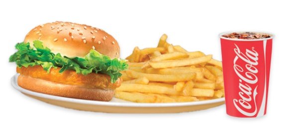 la-pizza-Chicken-Burger-Menü