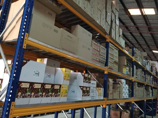 Gana'da Konvansiyonel Raf Montajını Bitirdik