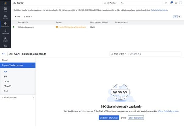 8-Mx-Kaydi-Yapilmasi