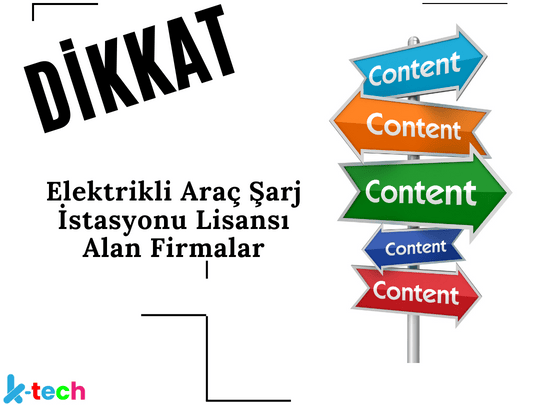 Elektrikli Araç Şarj İstasyonu Lisansı Alan Firmalar | 2023
