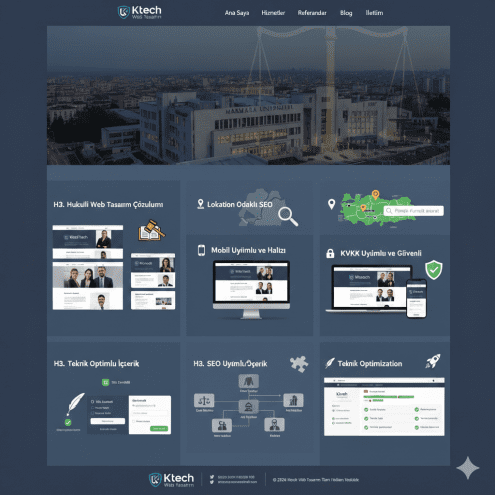 Pendik Kurtköy Avukatlar İçin Web Tasarımı
