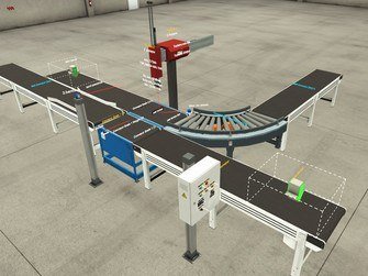 PLCSIM ve FACTORYIO ile Ağırlık Kontrollü Paketleme Sistemi