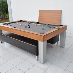 DIŞ MEKAN YEMEKLİ BİLARDO MASALARI