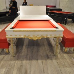 LUXURY CRSTAL YEMEKLİ BİLARDO MASASI