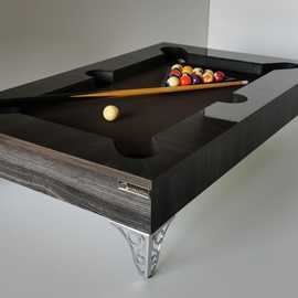 mini bilardo Koraltürk Bilardo özel tasarım metal ayak