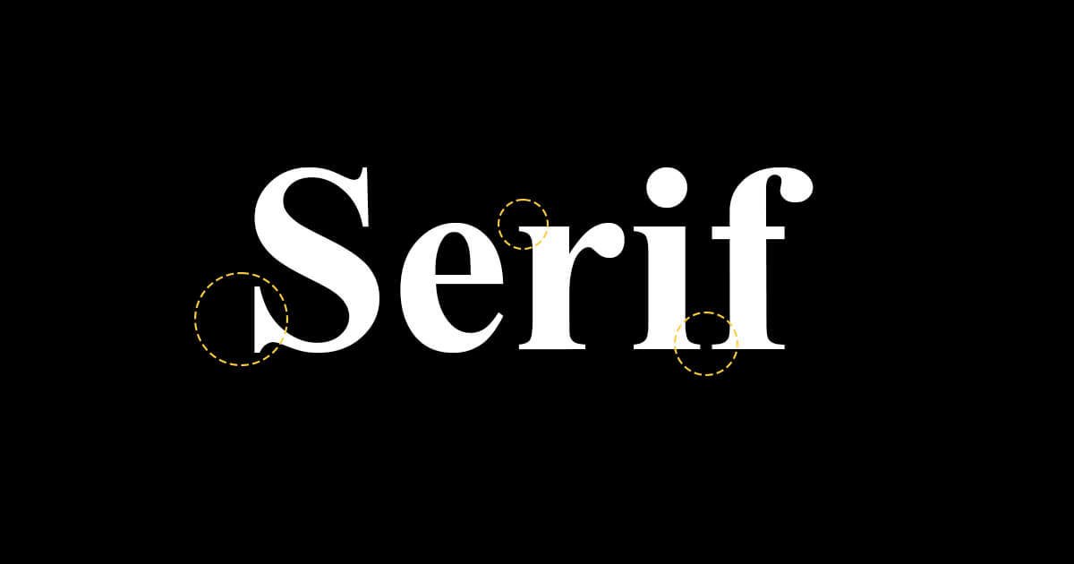 Fontlar Tırnaklı Fontlar (Serif Fontlar)