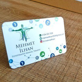 Kabartmalı Karvizit Örnekleri