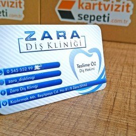 Kabartmalı Karvizit Örnekleri