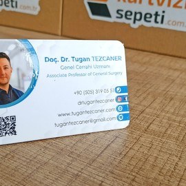 Kabartmalı Karvizit Örnekleri