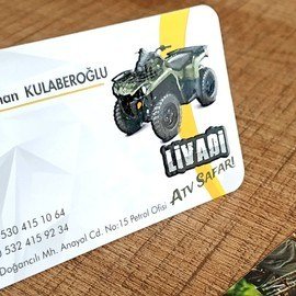 Kabartmalı Karvizit Örnekleri