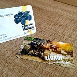 Kabartmalı Karvizit Örnekleri