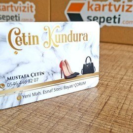 Kabartmalı Karvizit Örnekleri