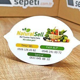 Limon Şeklinde Kartvizit