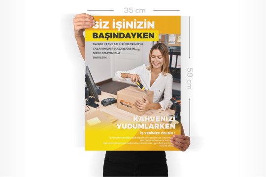 Küçük Afiş / Poster - 35 x 50 Cm