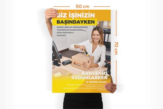 Büyük Afiş / Poster - 50 x 70 Cm